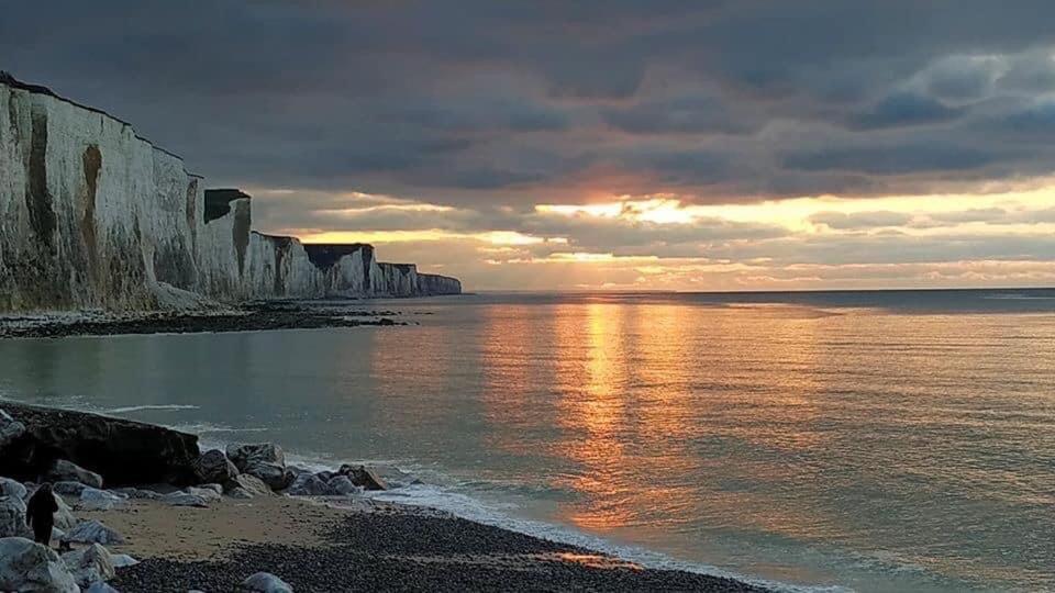 Plage A 50M Appartement Reves De Mer Villa Les Bains De Mers Exteriör bild