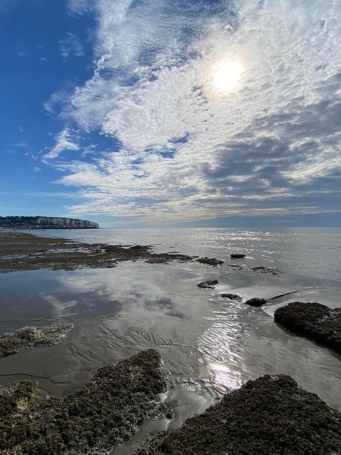Plage A 50M Appartement Reves De Mer Villa Les Bains De Mers Exteriör bild